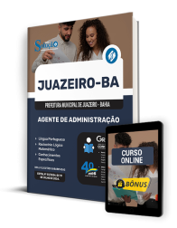 Capa Apostila Prefeitura de Juazeiro - BA 2024 - Agente de Administração