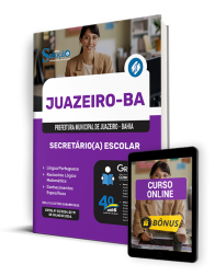 Capa Apostila Prefeitura de Juazeiro - BA 2024 - Secretário(a) Escolar