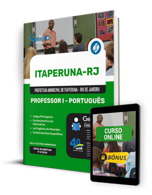 Apostila Prefeitura de Itaperuna - RJ 2024 - Professor I - Português