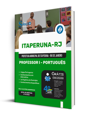 Apostila Prefeitura de Itaperuna - RJ  - Professor I - Português - Imagem 2