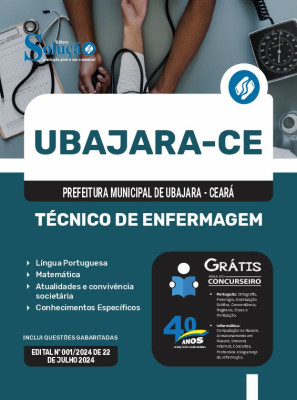 Apostila Prefeitura de Ubajara - CE 2024 - Técnico de Enfermagem - Imagem 3