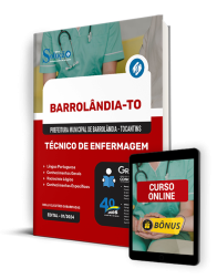 Capa Apostila Prefeitura de Barrolândia - TO 2024 - Técnico de Enfermagem