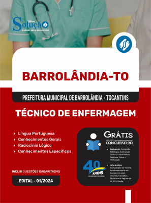 Apostila Prefeitura de Barrolândia - TO 2024 - Técnico de Enfermagem - Imagem 3