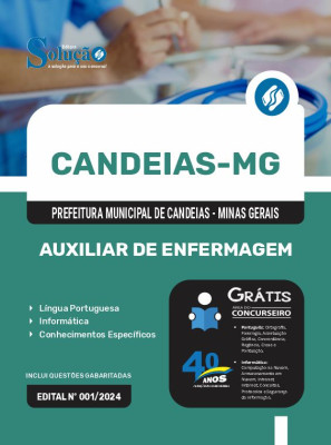 Apostila Prefeitura de Candeias - MG 2024 - Auxiliar de Enfermagem - Imagem 3