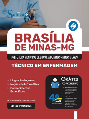 Apostila Prefeitura de Brasília de Minas - MG 2024 - Técnico em Enfermagem - Imagem 3