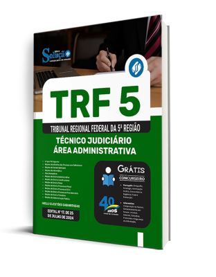 Apostila TRF-5 2024 - Técnico Judiciário - Área Administrativa - Imagem 2