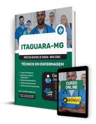 Capa Apostila Prefeitura de Itaguara - MG 2024 - Técnico em Enfermagem