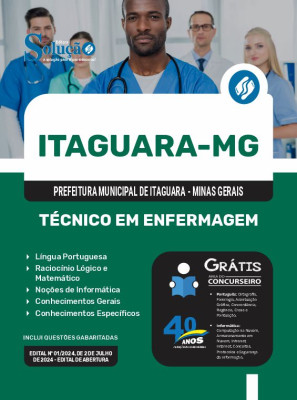 Apostila Prefeitura de Itaguara - MG 2024 - Técnico em Enfermagem - Imagem 3