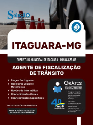 Apostila Prefeitura de Itaguara - MG 2024 - Agente de Fiscalização de Trânsito - Imagem 3