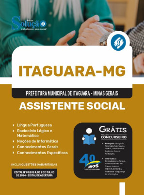 Apostila Prefeitura de Itaguara - MG 2024 - Assistente Social - Imagem 3