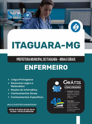 Apostila Prefeitura de Itaguara - MG 2024 - Enfermeiro - Imagem 3