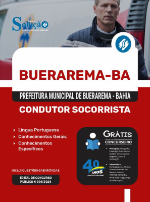 Apostila Prefeitura de Buerarema - BA 2024 - Condutor Socorrista - Imagem 3