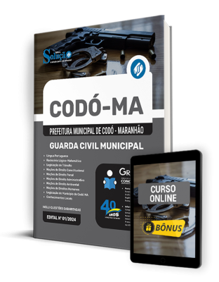 Apostila Prefeitura de Codó - MA 2024 - Guarda Civil Municipal - Imagem 1