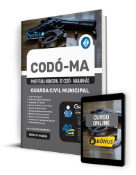 Capa Apostila Prefeitura de Codó - MA 2024 - Guarda Civil Municipal