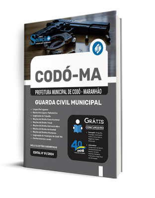 Apostila Prefeitura de Codó - MA 2024 - Guarda Civil Municipal - Imagem 2