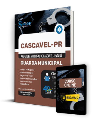 Apostila Prefeitura de Cascavel - PR 2024 - Guarda Municipal