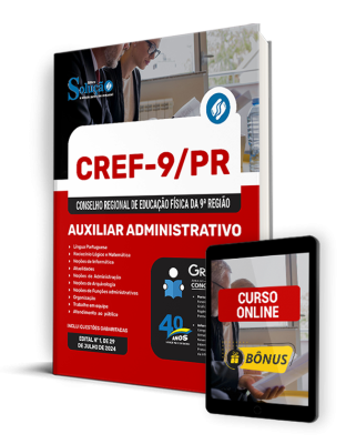 Apostila CREF-9 2024 - Auxiliar Administrativo - Imagem 1