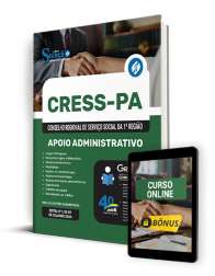 Capa Apostila CRESS-PA 2024 - Apoio Administrativo