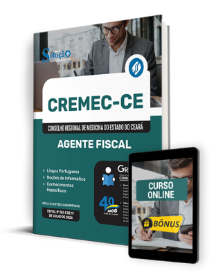 Apostila CREMEC-CE 2024 - Agente Fiscal - Imagem 1