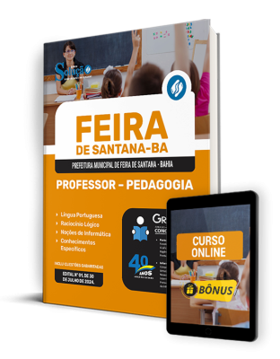 Apostila Prefeitura de Feira de Santana - BA  - Professor - Pedagogia - Imagem 1