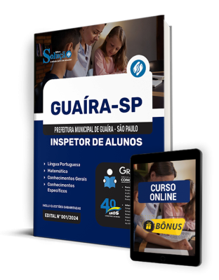 Apostila Prefeitura de Guaíra - SP 2024 - Inspetor de Alunos - Imagem 1