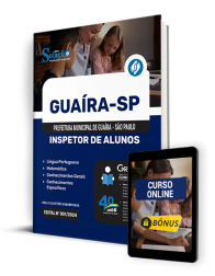 Capa Apostila Prefeitura de Guaíra - SP 2024 - Inspetor de Alunos