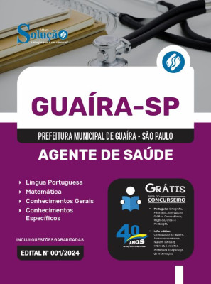 Apostila Prefeitura de Guaíra - SP  - Agente de Saúde - Imagem 3