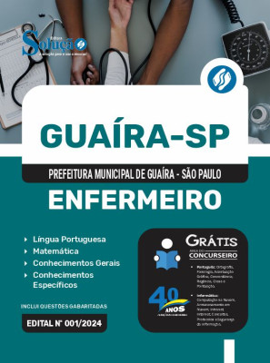 Apostila Prefeitura de Guaíra - SP  - Enfermeiro - Imagem 3