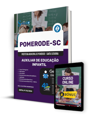 Apostila Prefeitura de Pomerode - SC 2024 - Auxiliar de Educação Infantil - Imagem 1