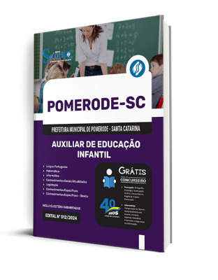 Apostila Prefeitura de Pomerode - SC 2024 - Auxiliar de Educação Infantil - Imagem 2