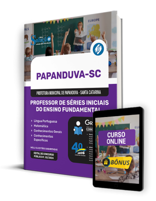 Apostila Prefeitura de Papanduva - SC 2024 - Professor de Séries Iniciais do Ensino Fundamental - Imagem 1