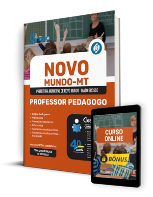 Apostila Prefeitura de Novo Mundo - MT 2024 - Professor Pedagogo