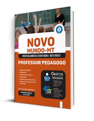 Apostila Prefeitura de Novo Mundo - MT 2024 - Professor Pedagogo - Imagem 2