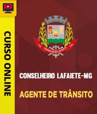 Curso Prefeitura de Conselheiro Lafaiete-MG - Agente de Trânsito - Imagem 1