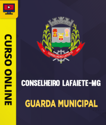 Capa Curso Prefeitura de Conselheiro Lafaiete-MG - Guarda Municipal