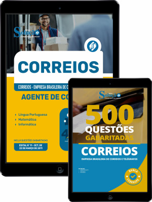 Combo CORREIOS Agente de Correios - Imagem 1