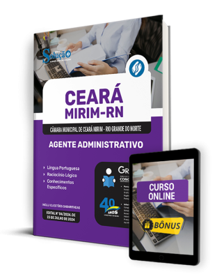 Apostila Câmara de Ceará Mirim - RN 2024 - Agente Administrativo - Imagem 1