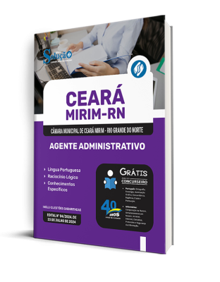 Apostila Câmara de Ceará Mirim - RN 2024 - Agente Administrativo - Imagem 2