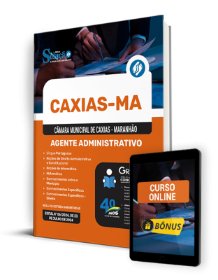 Apostila Câmara de Caxias - MA 2024 - Agente Administrativo - Imagem 1