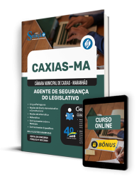 Capa Apostila Câmara de Caxias - MA 2024 - Agente de Segurança do Legislativo