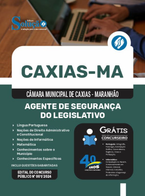 Apostila Câmara de Caxias - MA 2024 - Agente de Segurança do Legislativo - Imagem 3