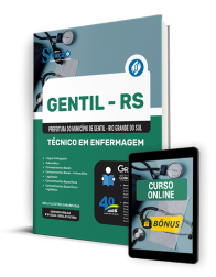 Capa Apostila Prefeitura de Gentil - RS 2024 - Técnico em Enfermagem