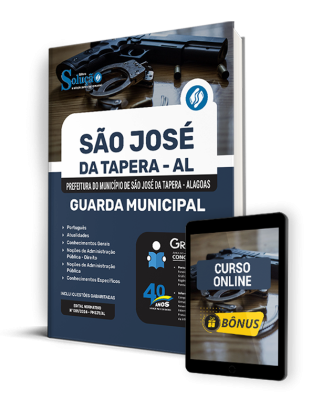 Apostila Prefeitura de São José da Tapera - AL 2024 - Guarda Municipal