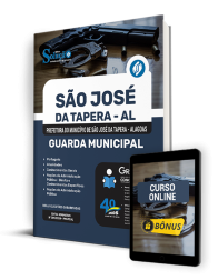 Capa Apostila Prefeitura de São José da Tapera - AL 2024 - Guarda Municipal