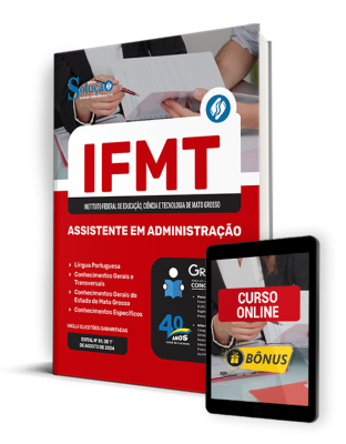 Apostila IFMT 2024 - Assistente em Administração - Imagem 1