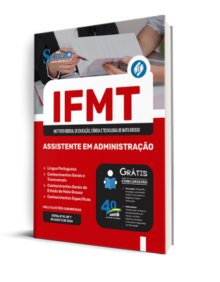 Apostila IFMT 2024 - Assistente em Administração - Imagem 2