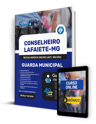 Apostila Prefeitura de Conselheiro Lafaiete - MG 2024 - Guarda Municipal