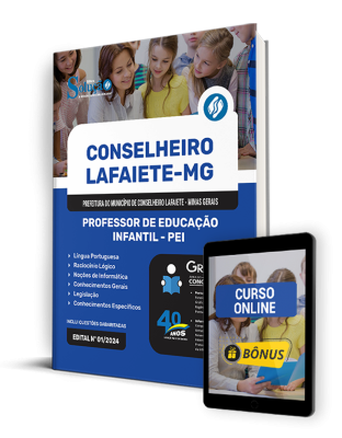 Apostila Prefeitura de Conselheiro Lafaiete - MG 2024 - Professor de Educação Infantil - PEI - Imagem 1