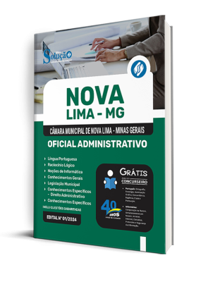 Apostila Câmara de Nova Lima - MG  - Oficial Administrativo - Imagem 2