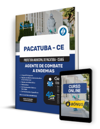 Capa Apostila Prefeitura de Pacatuba - CE 2024 - Agente de Combate a Endemias